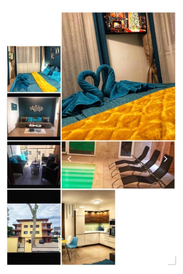 Апартаменты Tuerkiz Wellness Шиофок Экстерьер фото